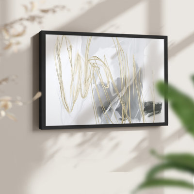 Abstract Series-XXVII -Framed Print - Restickable