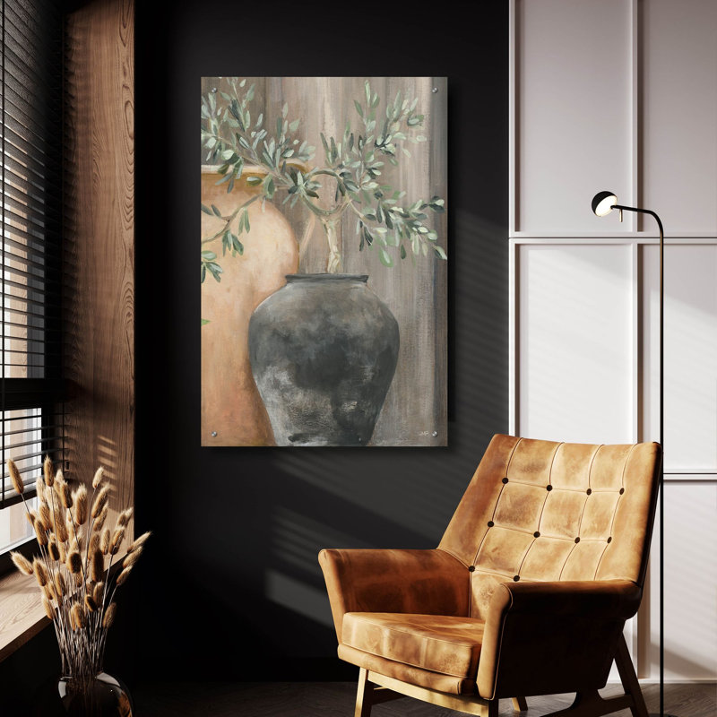 «Simplicity 2» par Julia Purinton, art mural en verre acrylique, H 36 po x l 24 po x P 0,2 po