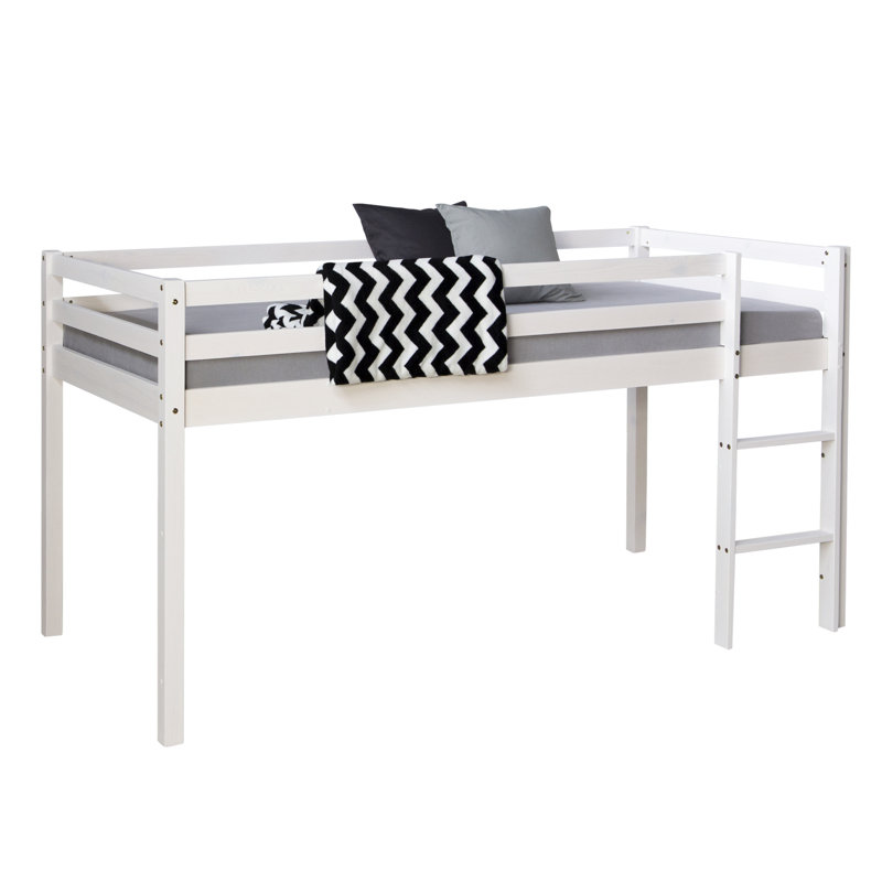 Children'S Bed Umaima With Slatted Frame, White