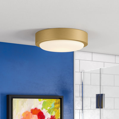 Plafonnier encastré pour cuve simple 2 lumières Ascella