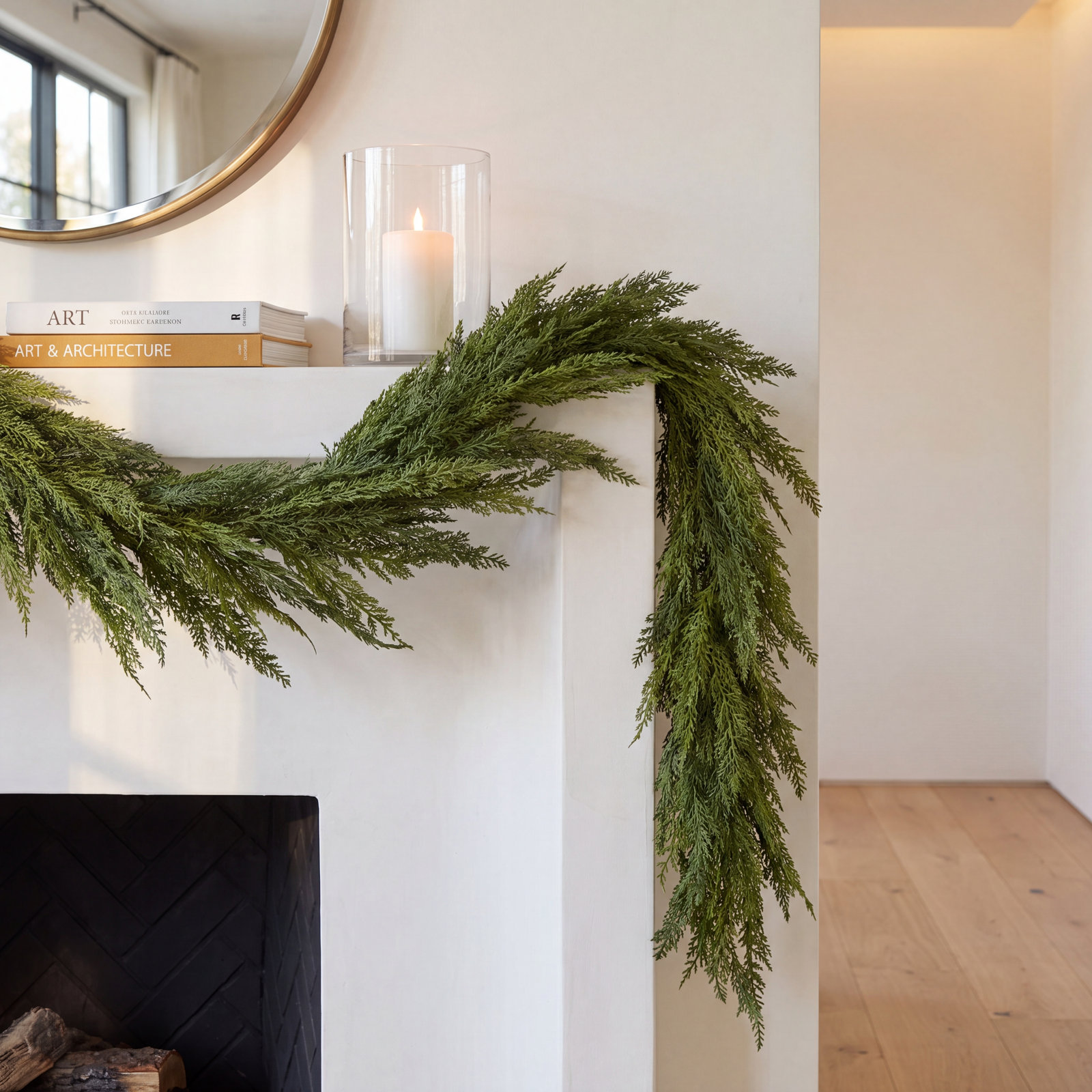 72" Deluxe Cedar Christmas Garland