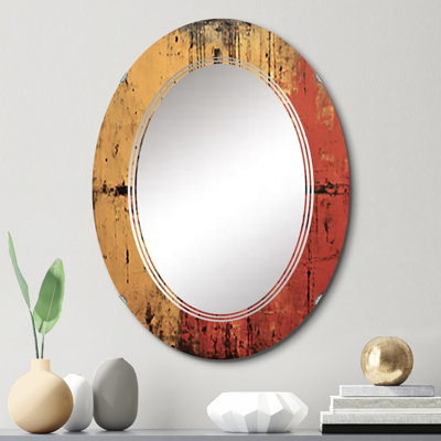 Nutley - Miroir mural moderne ovale