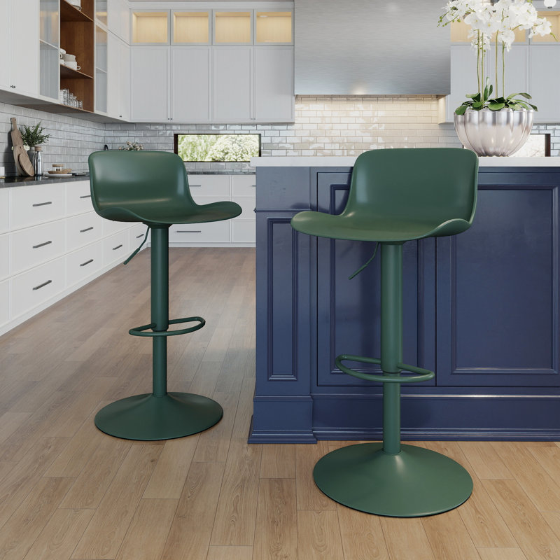 Tabouret de bar Beora, 2, Vert