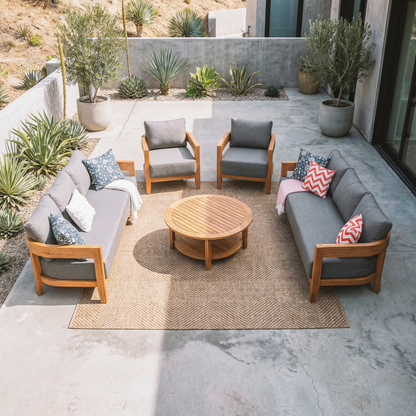 Keaton 8-Person Patio Seating Group