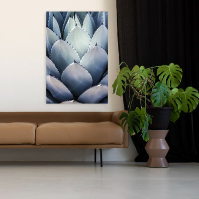 Art contemporain contemporain avec cactus