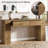 63" W x 11.8" D Console Table with 2 Drawers, Long Entryway Table for Living Room, Modern Light Brown Narrow Sofa Table