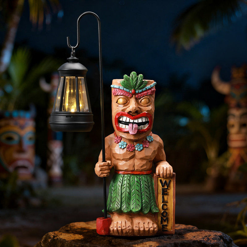 Statues d'extérieur Solar Tiki