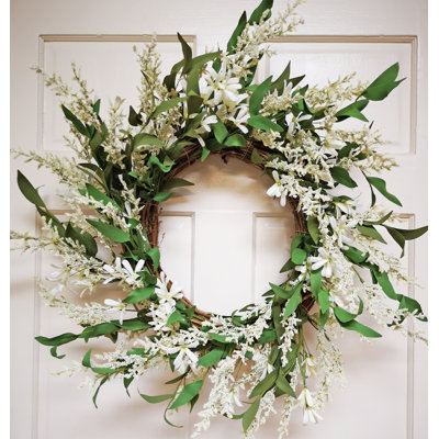 Couronne florale 22 po