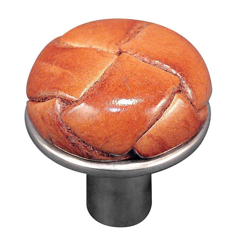 Poignée champignon Equestre, Selle, Cuivre antique, L 1,125 po x l 1,125 po x P 1,25 po