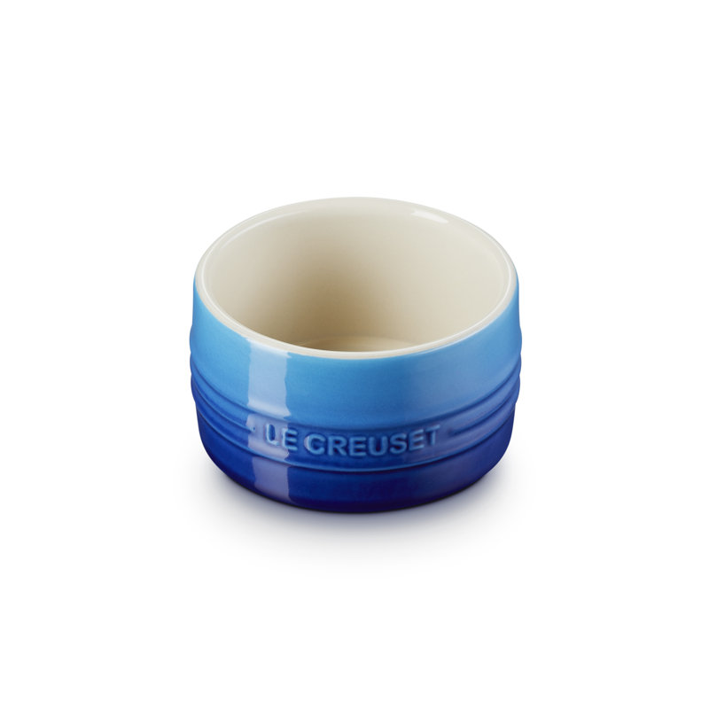 Le Creuset Stoneware Stackable Ramekins, Azure
