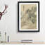 Autumn Landscape by Yosa Buson - Framed Print-55456948-55456950