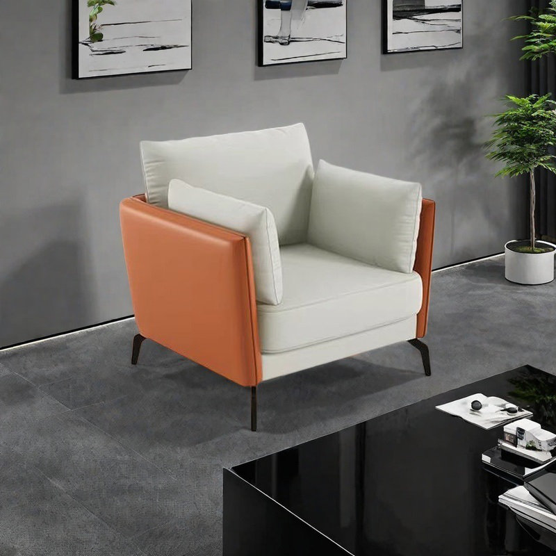 Orren Ellis Modern simple and comfortable accent chair Wayfair