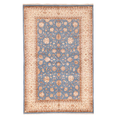 Mirzapur Blue Rug 6'3" x 9'10"