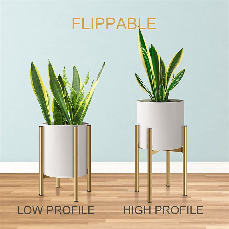 Donan Plant Stand, Gold