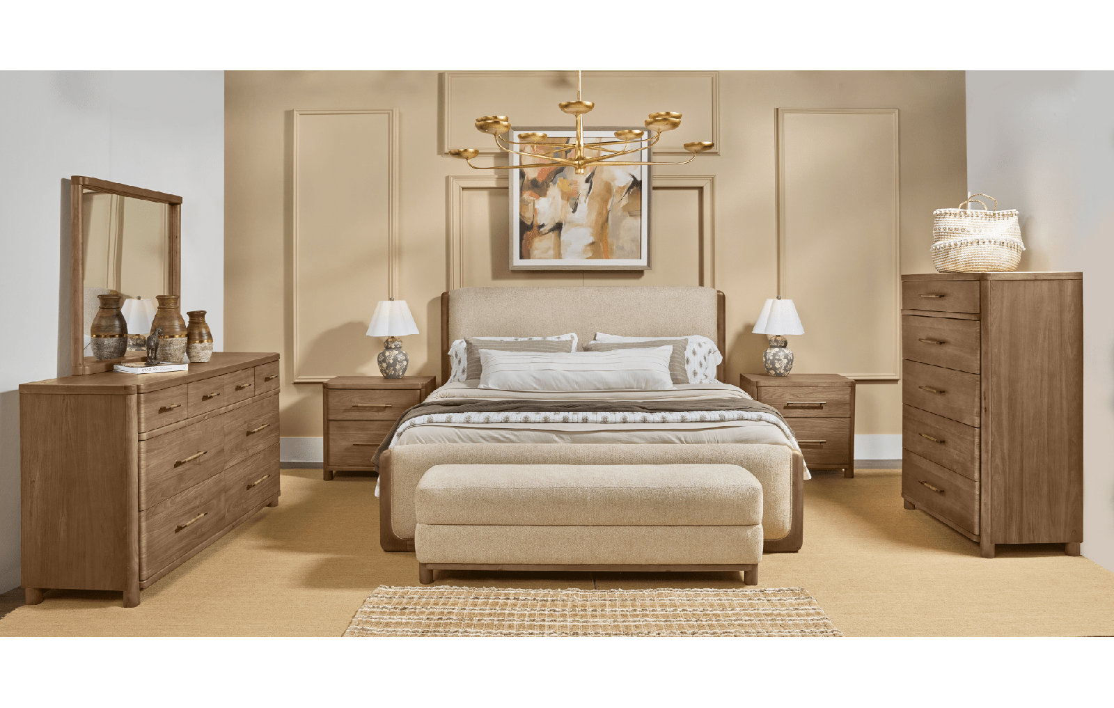 Hollis Upholstered Bed, Queen