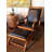 Everette Upholstered Accent Chair with Ottoman