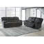 Causeuse inclinable à accoudoirs coussinés de 76 po Dametris-1561530315