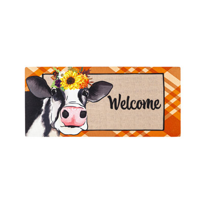 Aleksandria Non-Slip No Pattern Doormat