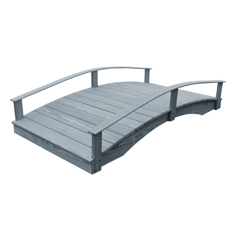 Pont de jardin, Gris, H 22 po x l 93 po x P 38 po