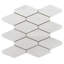 Stately Elongated Hex 12" x 12" Porcelain Marble Look Tile