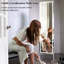 Miroir pleine grandeur avec rangement