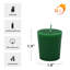 Bougie votive sans parfum Votive-24032372-24032366