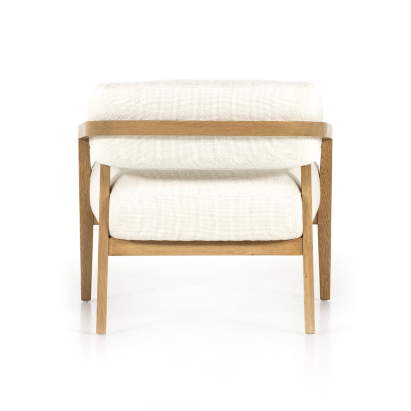 Dexter Barrel Chair, Gibson White