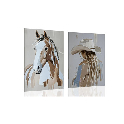 2 Piece Wrapped Canvas Print