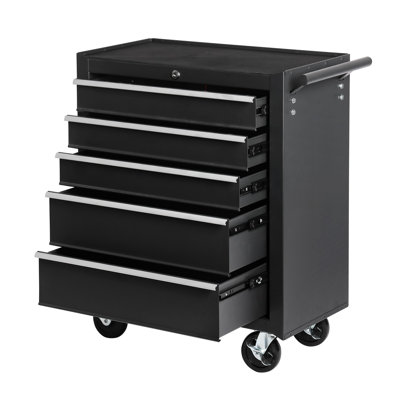 Armoire de rangement verrouillable à 5 outils - acier, pour divers ateliers et ateliers de réparation