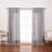 Polyester Trellis Laser Cut Out Curtains-57947333