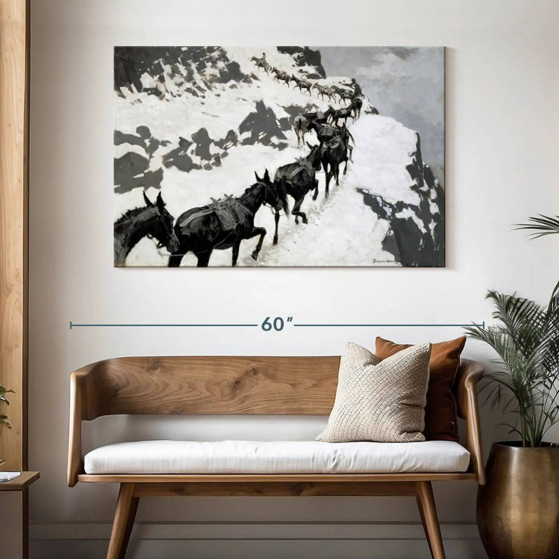 The Mule Pack, 32" H x 48" W