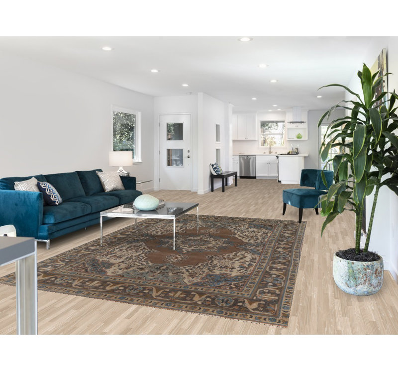 Tapis traditionnel brun 7 x 10
