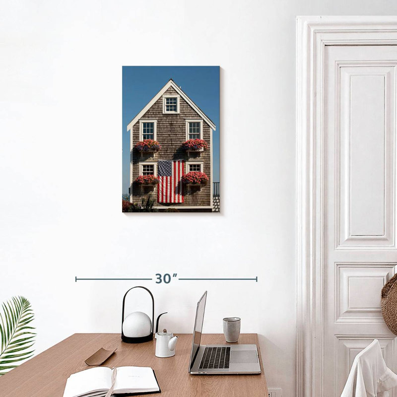 Lilie House Portrait, 24" H x 16" W