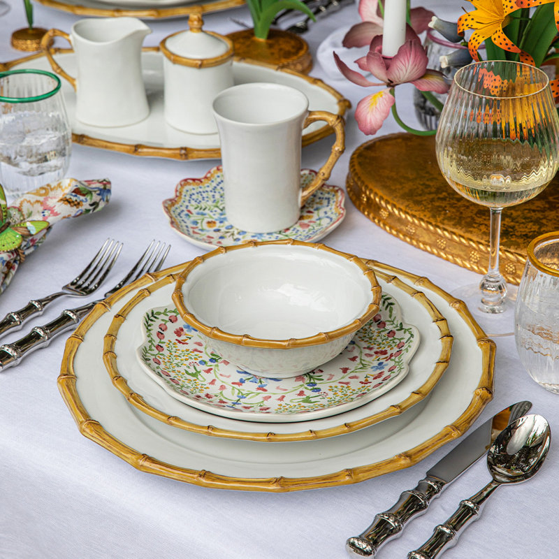 Bamboo 4 Piece Place Setting