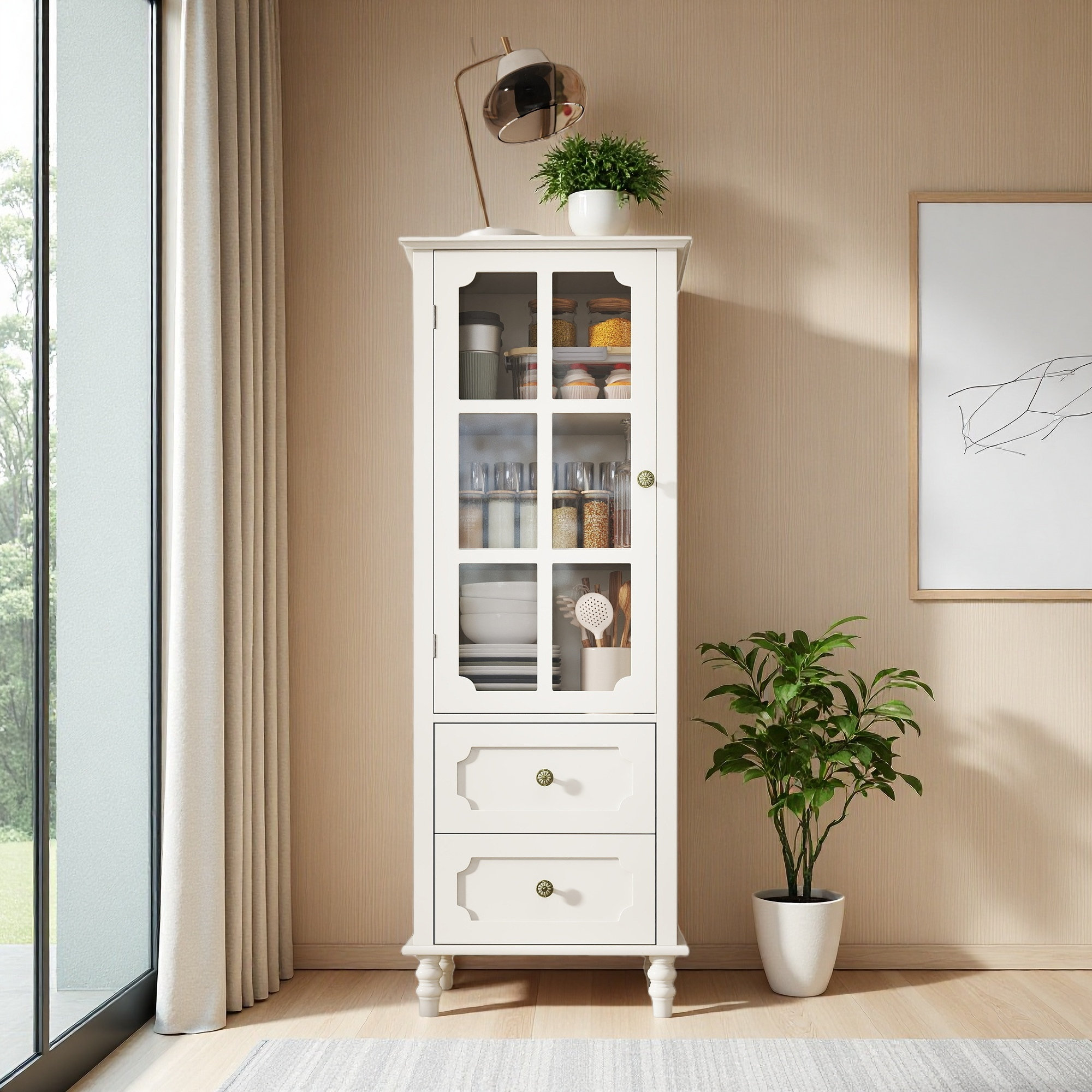 Illustration of Double Glazed Minimalist House Furniture