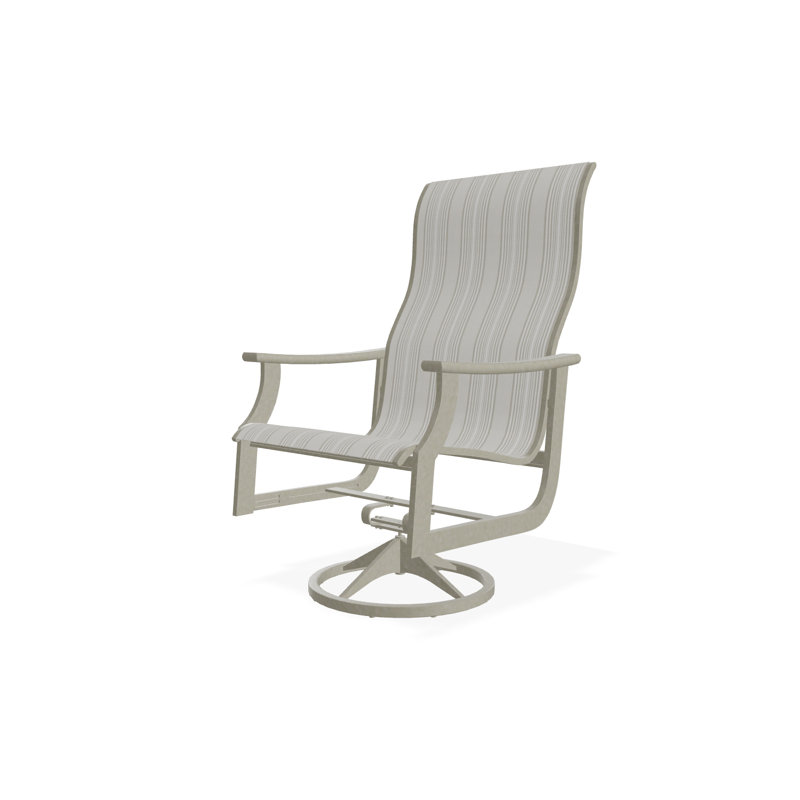 St. Catherine Polymer Outdoor Lounge Chair, Storm, Burke