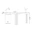 Bureau blanc en bois manufacturé Freeform-120331493
