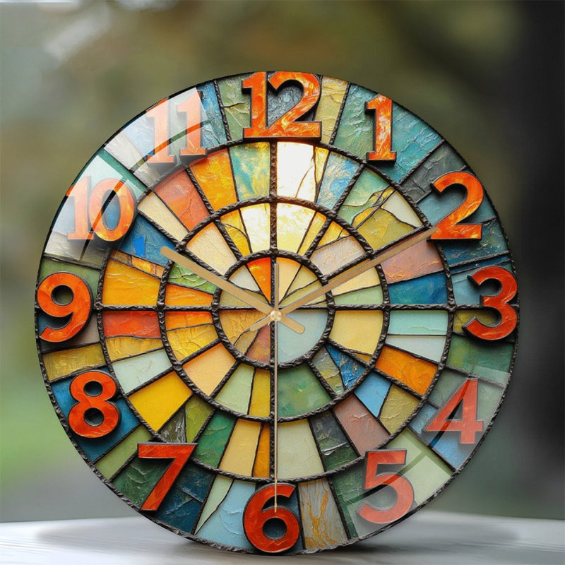 Horloge murale 12 po
