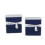 Ensemble de paniers en tissu 5 pièces