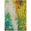 Machine Washable Indoor/Outdoor Xhevrie Green Rug-1412394271