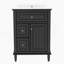 Meuble-lavabo avec lavabo, meuble-lavabo avec tablette réglable, un tiroir rabattable et deux tiroirs-1117900997