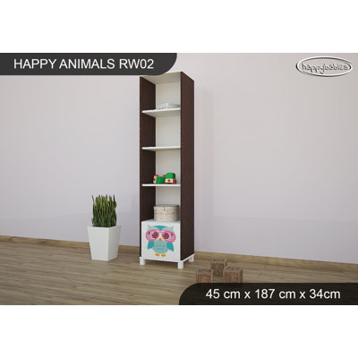 187 cm H X 45 cm W Kids Book Display