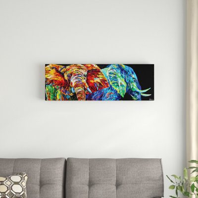 « feu et pluie », reproduction sur toile