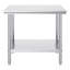 Stainless Steel Prep Table(Only Including Coffee Table)