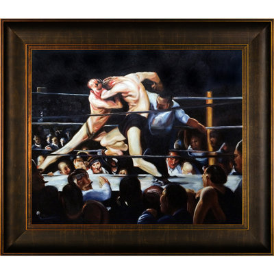 " Stag Night At Sharkey's " by George Wesley Bellows Painting Print