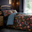 D & D Bejewelled Duvet Cover Set Navy-119666235