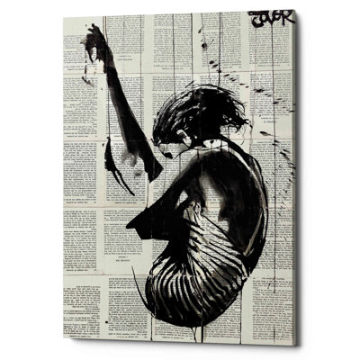 «Epic Graffiti 'Dive» par Loui Jover, impression sur toile murale Ar Dive sur toile par Loui Jover