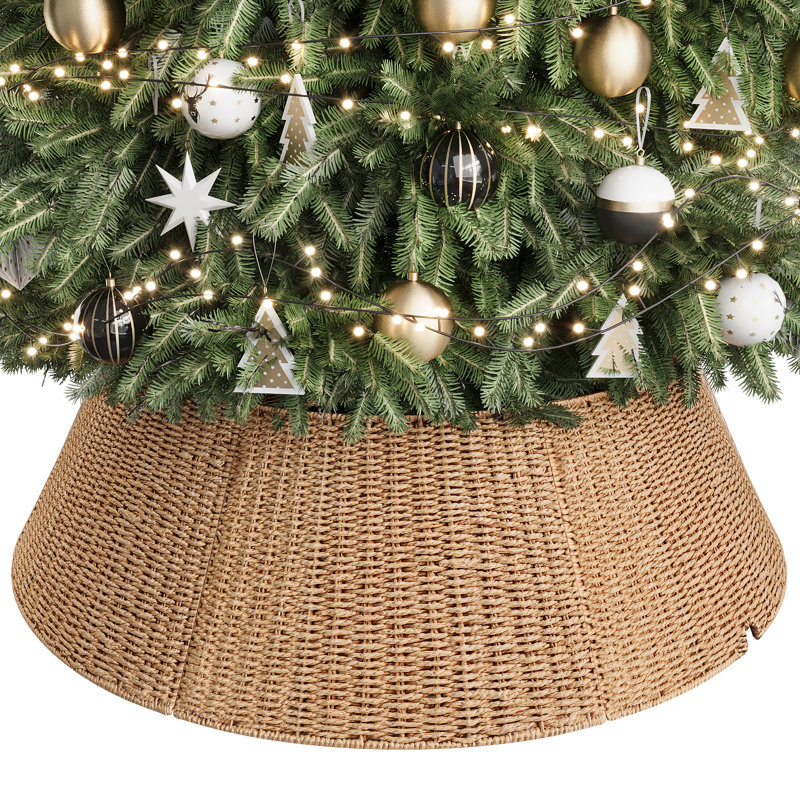 Rattan Tree Collar, 38 Inch