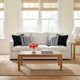 Bel-Air 87'' Upholstered Sofa