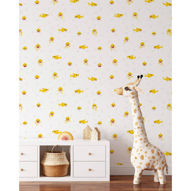DreamWorks Gabby's Dollhouse Peel and Stick Wall Decals by RoomMates,  RMK4823SCS, Multicolor, 1.21 in x 15.67 in